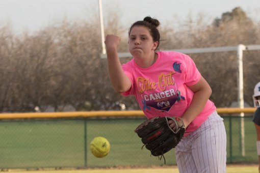 Nikki Antuna pitched six innings for the Tigers against Redwood.